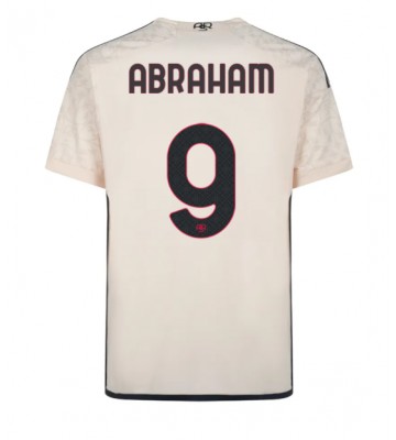 AS Roma Tammy Abraham #9 Vieraspaita 2023-24 Lyhyet Hihat